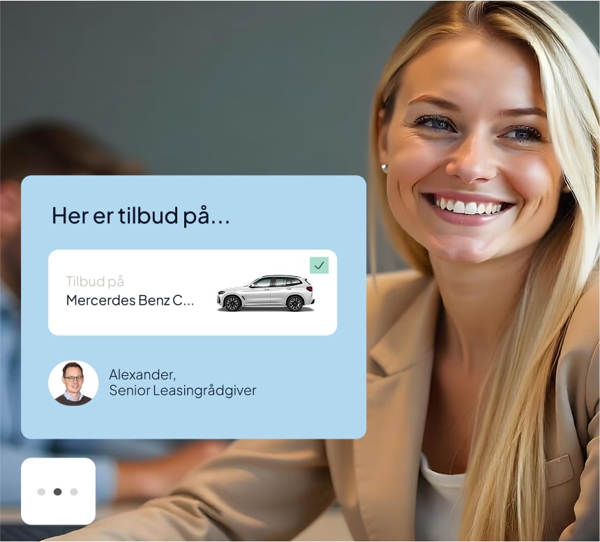 a woman smiling at the camera