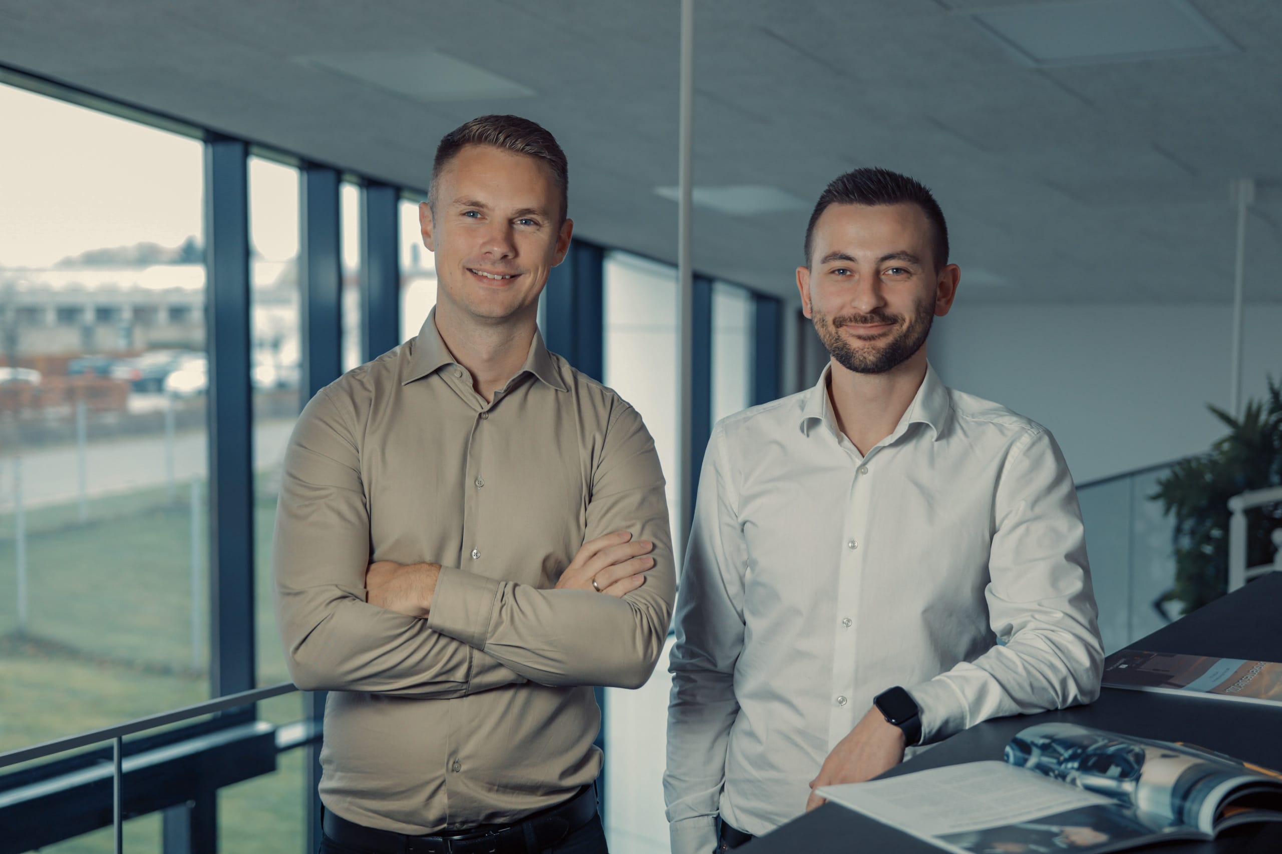 Rasmus og Nicklas er ekstern selvanmelder hos dansk motor finans